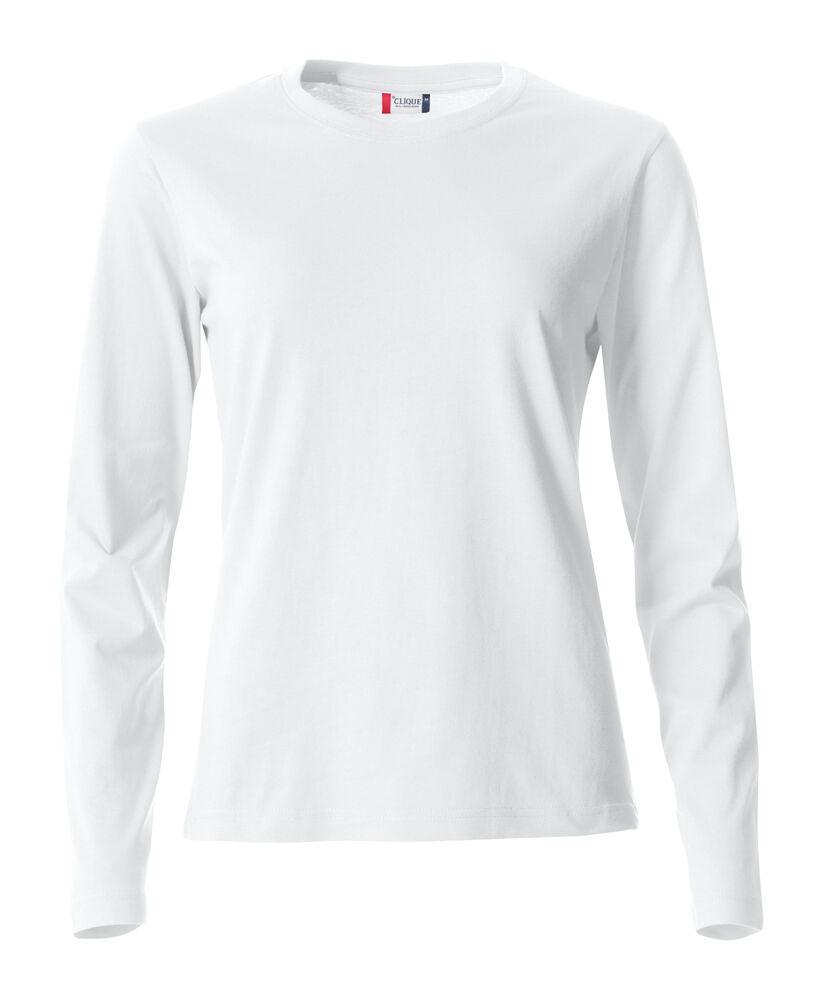 Clique Basic-T L/S Women shirt wit