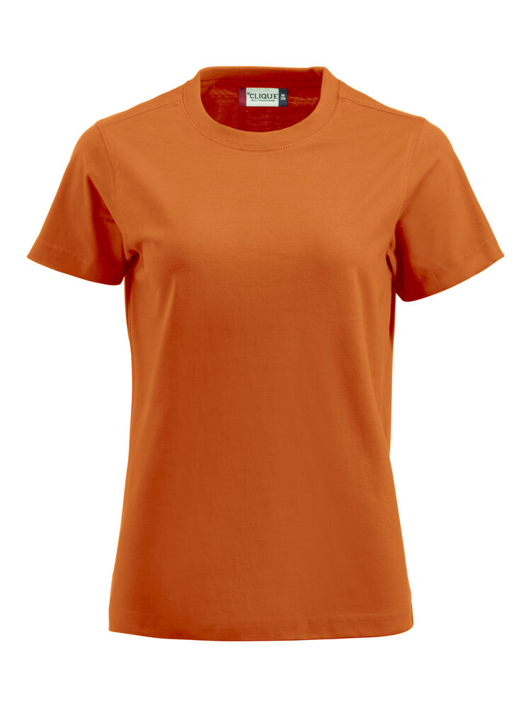 Clique Premium-T Women t-shirts dieporanje