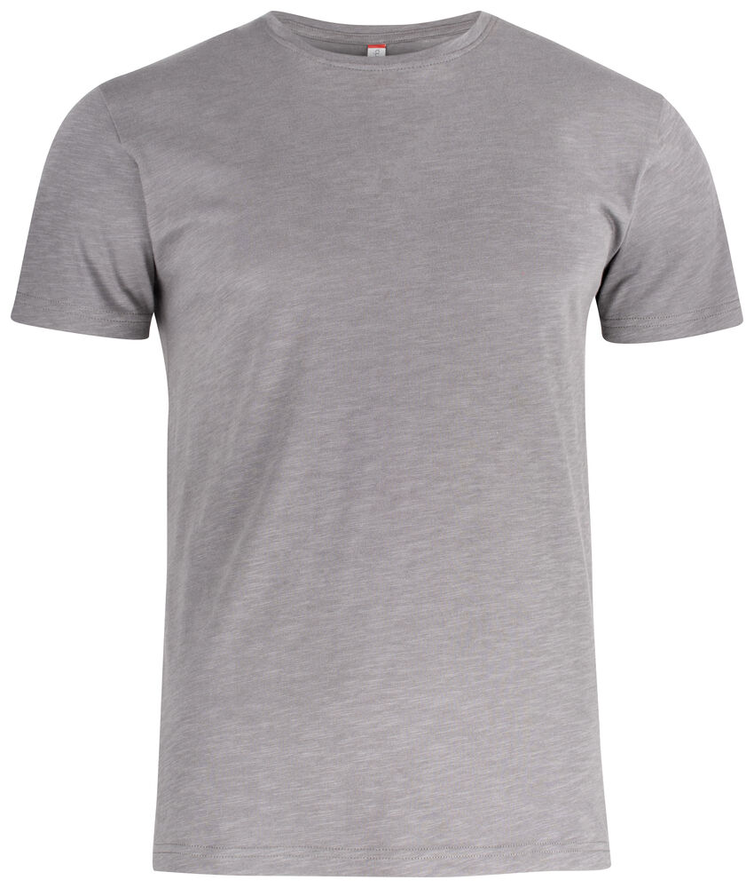 Clique Slub-T t-shirts grijs