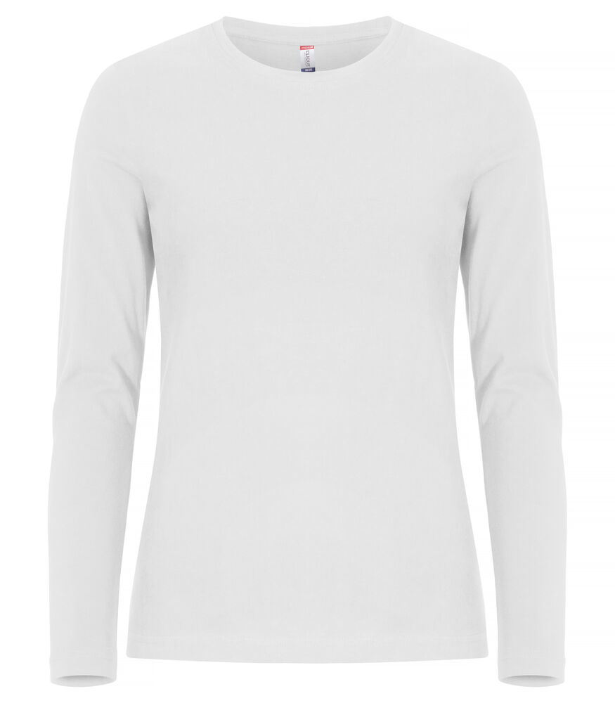 Clique Premium Fashion-T L/S Women shirt wit