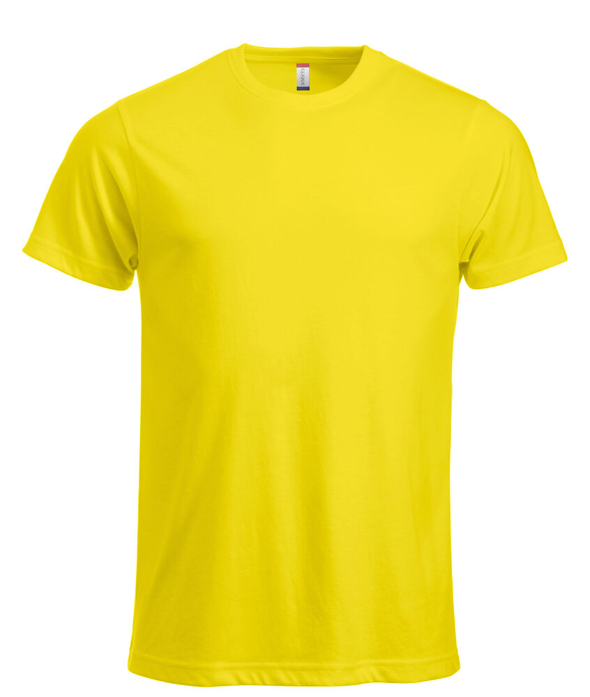 Clique New Classic-T t-shirts lemon