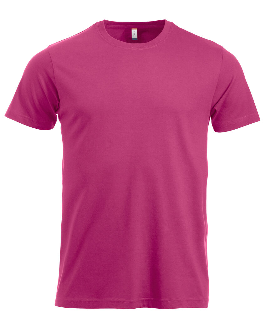 Clique New Classic-T t-shirts helder kersen