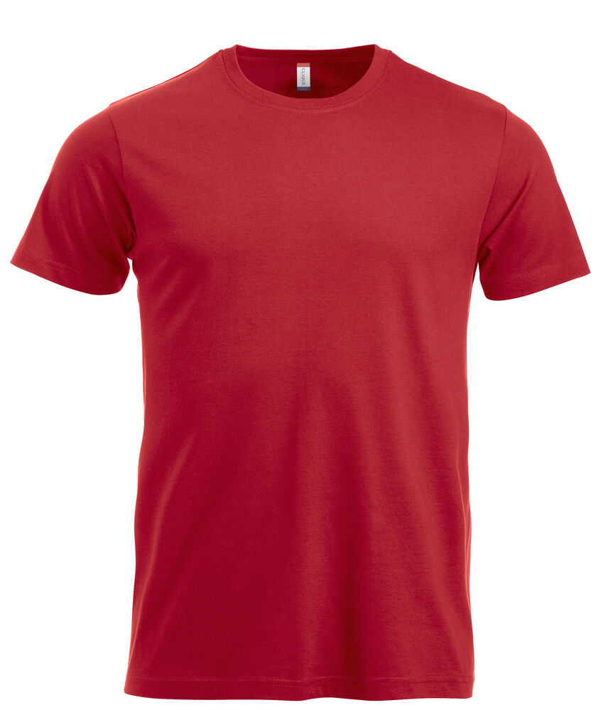 Clique New Classic-T t-shirts rood