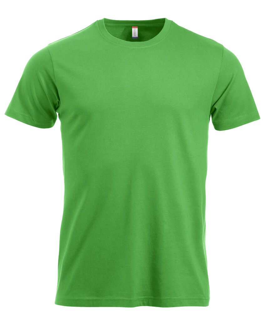 Clique New Classic-T t-shirts appelgroen