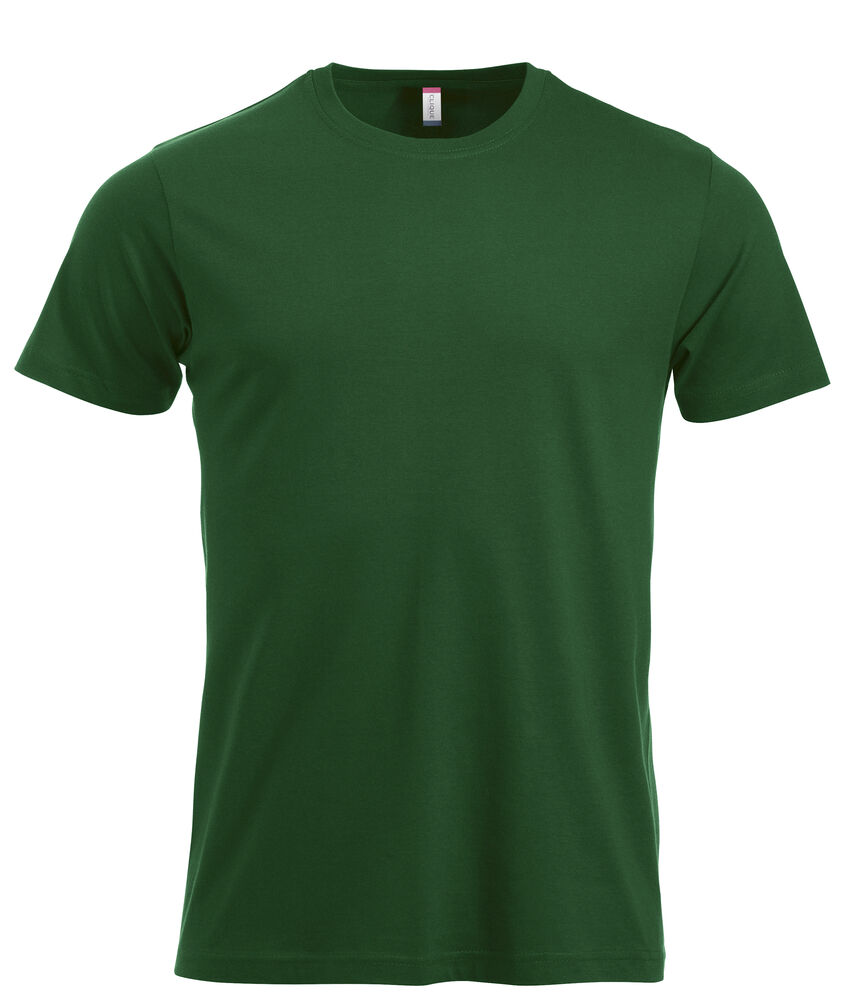 Clique New Classic-T t-shirts flessengroen