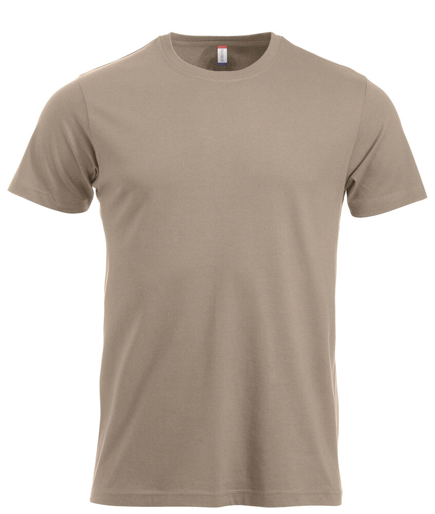 Clique New Classic-T t-shirts caffe latte