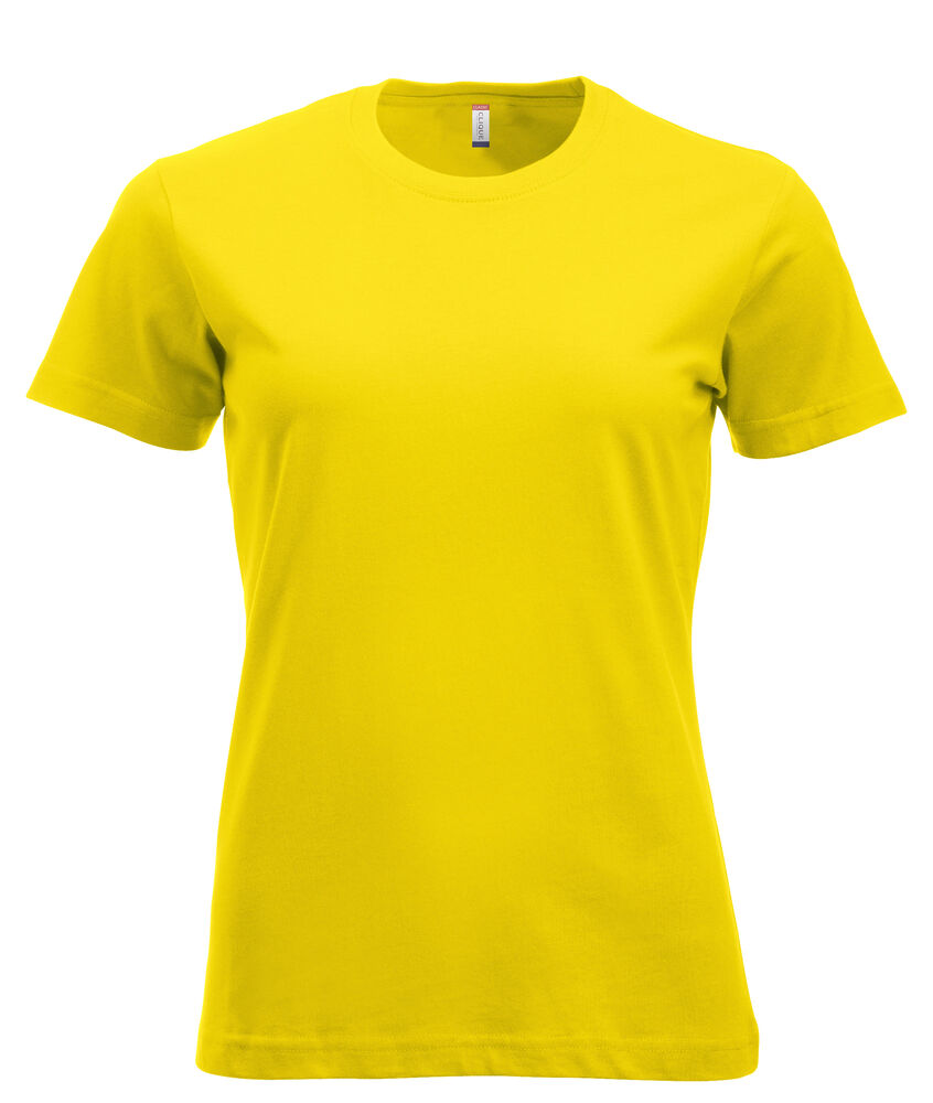 Clique New Classic-T Women t-shirts lemon