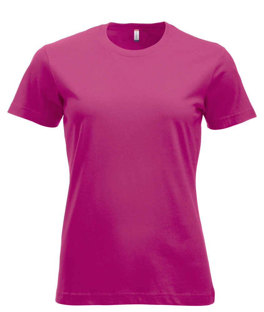 Clique New Classic-T Women t-shirts helder kersen