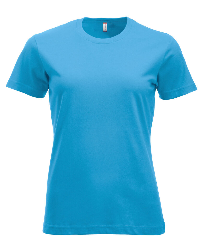 Clique New Classic-T Women t-shirts turquoise