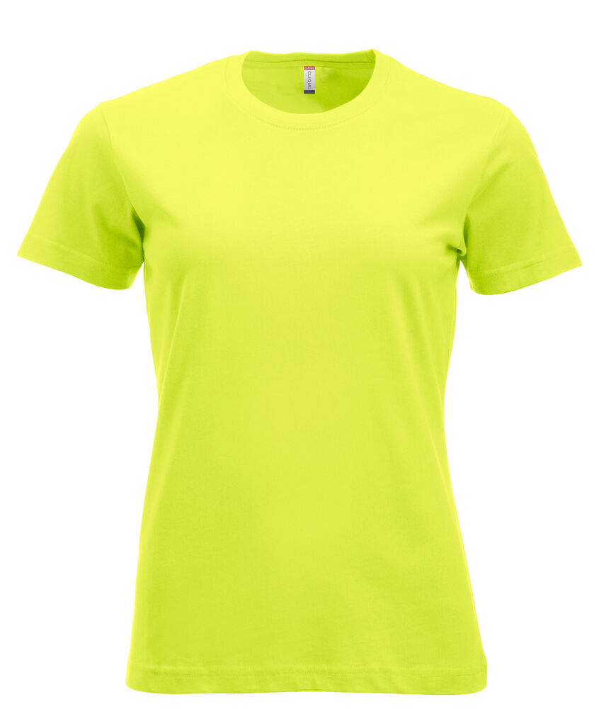 Clique New Classic-T Women t-shirts signaal groen
