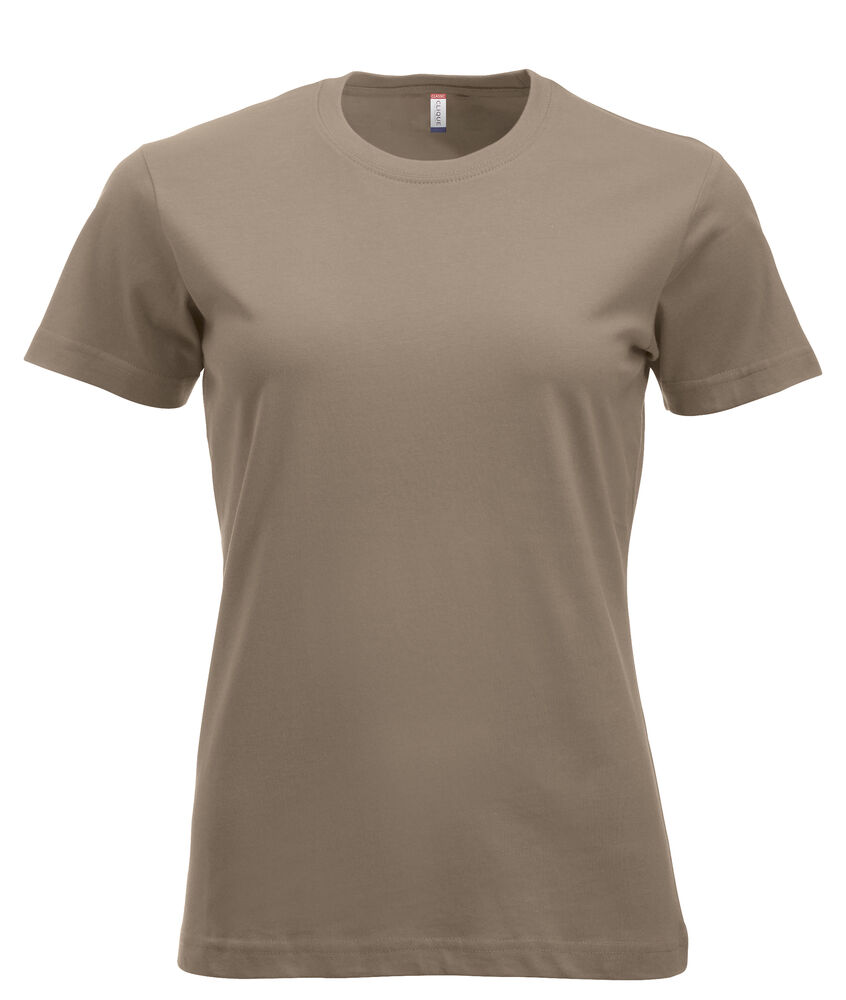 Clique New Classic-T Women t-shirts caffe latte