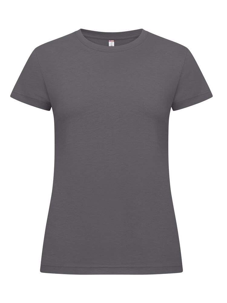Clique New Classic-T Women t-shirts metaalgrijs