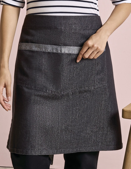 Premier Workwear Domain Contrast Denim Waist Apron sloof