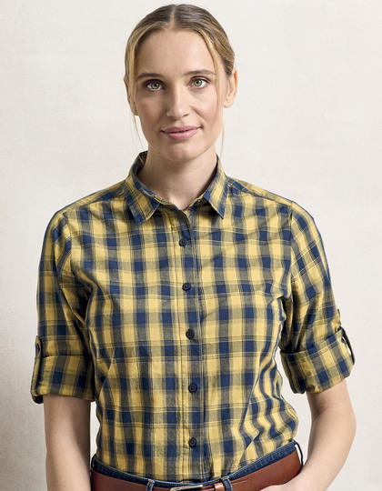 Premier Workwear Women´s Mulligan Check Long Sleeve blouse