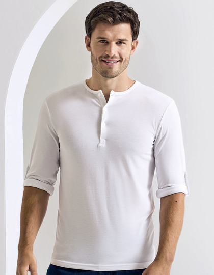 Premier Workwear Men´s Long-John Roll Sleeve Tee longsleeve