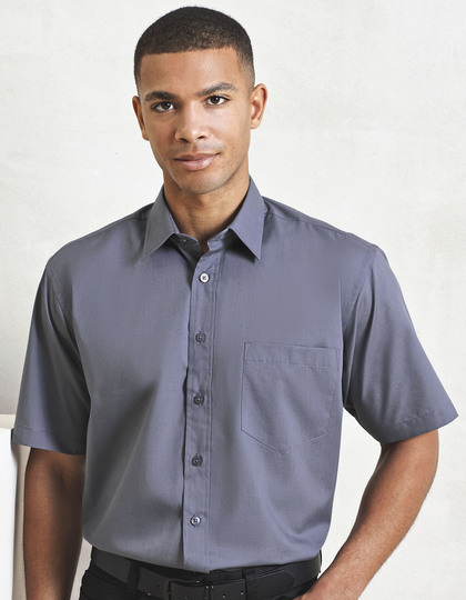 Premier Workwear Men´s Poplin Short Sleeve Shirt overhemd