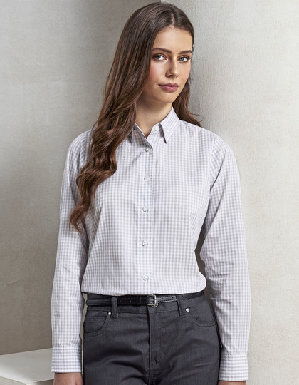 Premier Workwear Women´s Maxton Check Long Sleeve blouse