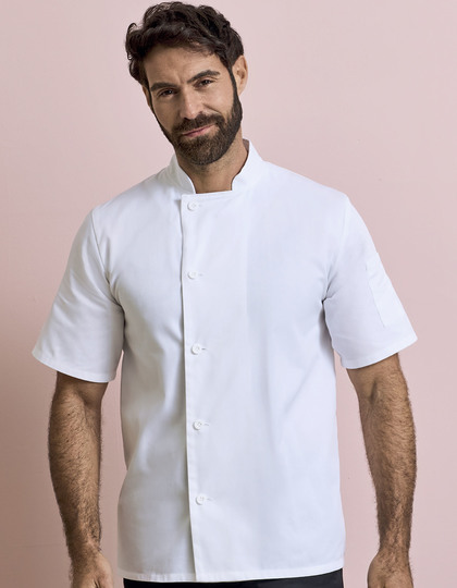 Premier Workwear Essential Short Sleeve Chef´s Jacket koksbuis