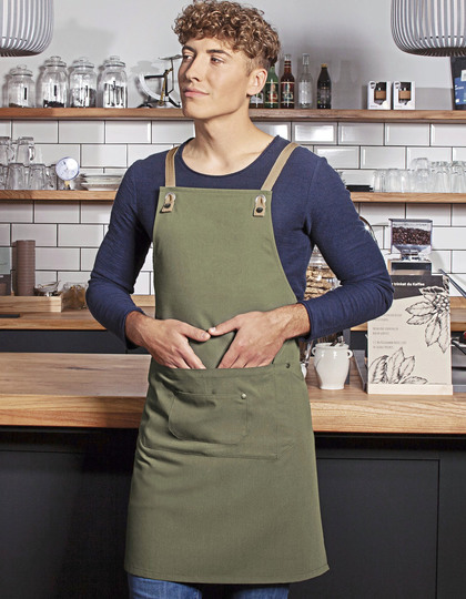 Karlowsky Bib Apron Urban-Nature schort