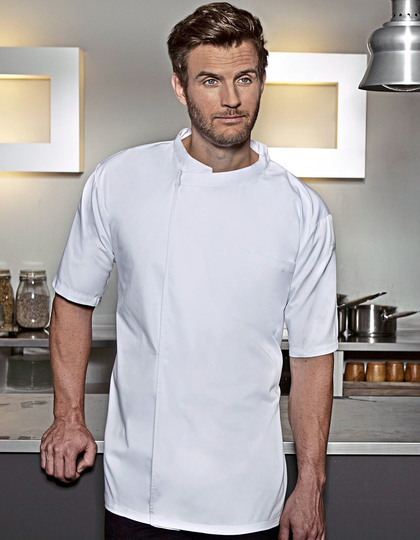 Karlowsky Short-Sleeve Throw-Over Chef Shirt koksbuis