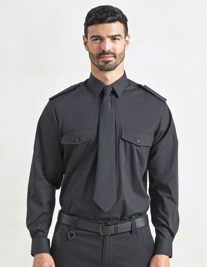 Premier Workwear Pilot Shirt Long Sleeve overhemd
