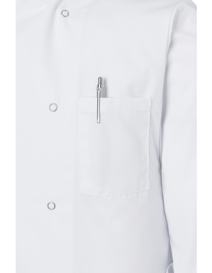 Karlowsky Basic Chef Jacket koksbuis stofdetail