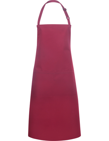 Karlowsky Bib Apron Basic With Pocket And Buckle schort achterzijde