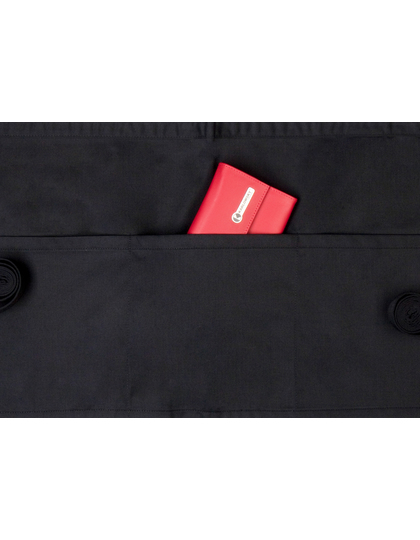 Karlowsky Waist Apron Basic With Pocket sloof achterzijde