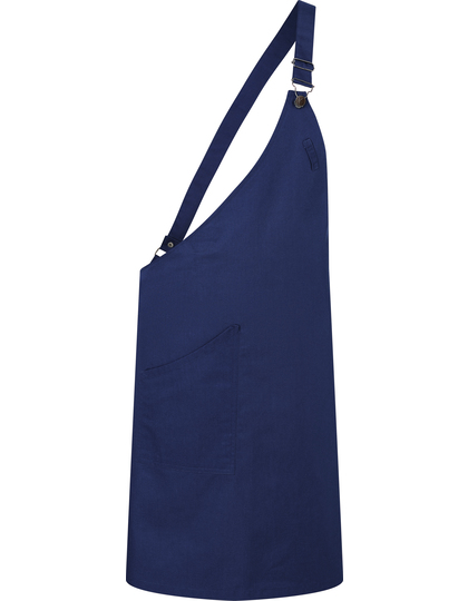 Karlowsky Asymmetrical Bib Apron Classic With Pocket schort achterzijde