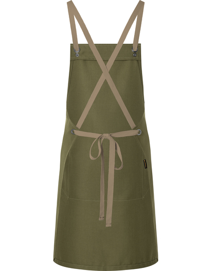 Karlowsky Bib Apron Urban-Nature schort detailfoto