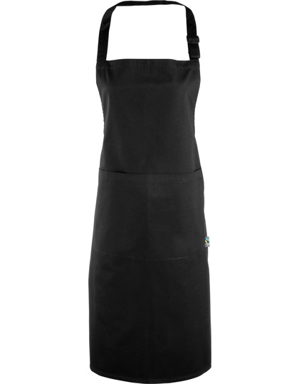 Premier Workwear Apron Fairtrade Cotton schort achterzijde