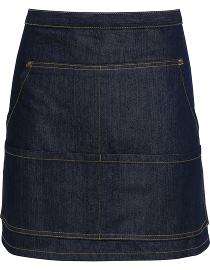 Premier Workwear Jeans Stitch Denim Waist Apron sloof achterzijde