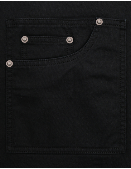 Premier Workwear Cotton Chino Bib Apron schort detailfoto