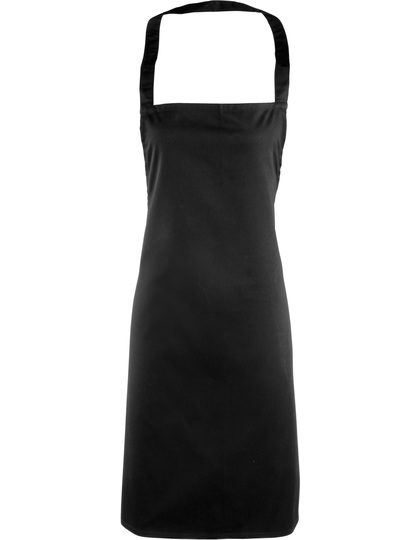 Premier Workwear Essential Bib Apron schort achterzijde
