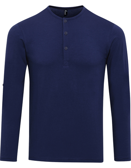 Premier Workwear Men´s Long-John Roll Sleeve Tee longsleeve achterzijde
