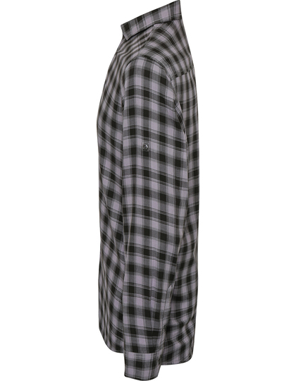 Premier Workwear Men´s Mulligan Check Long Sleeve overhemd gedragen