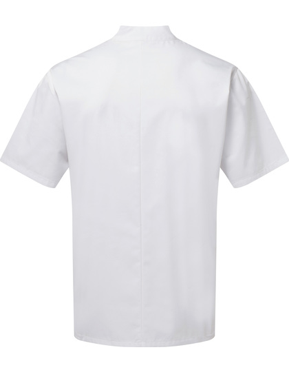 Premier Workwear Essential Short Sleeve Chef´s Jacket koksbuis detailfoto