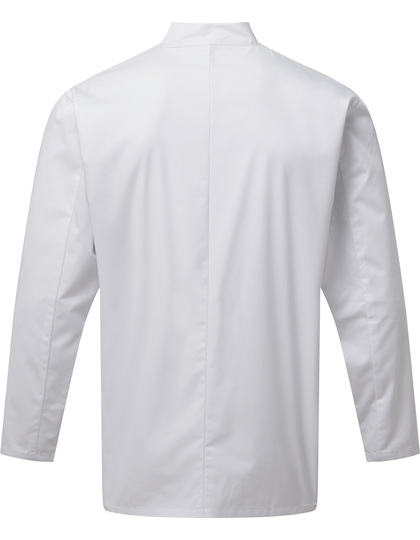 Premier Workwear Essential Long Sleeve Chef´s Jacket koksbuis detailfoto
