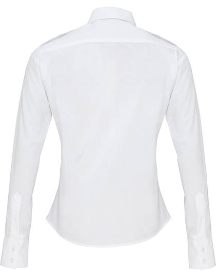 Premier Workwear Women´s Long Sleeve Pilot Shirt blouse detailfoto