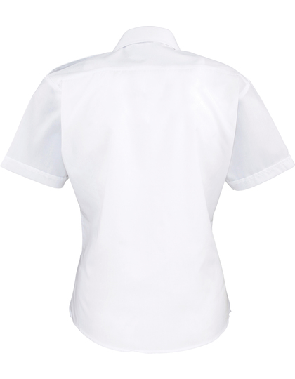 Premier Workwear Women´s Pilot Shirt Short Sleeve blouse detailfoto