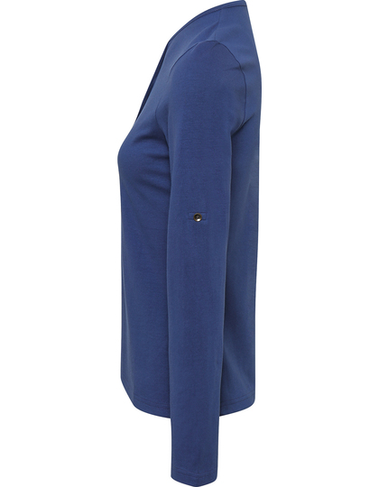 Premier Workwear Women´s Long-John Roll Sleeve Tee longsleeve gedragen