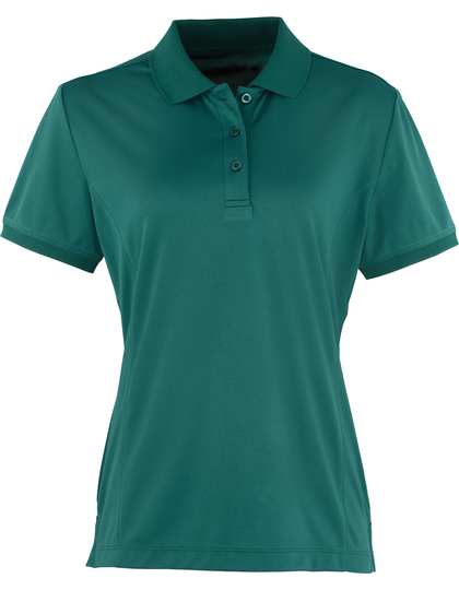 Premier Workwear Women´s Coolchecker Piqué Polo polo achterzijde