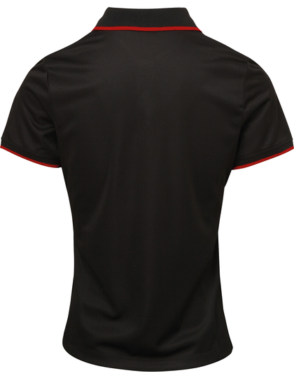 Premier Workwear Women´s Contrast Coolchecker Polo polo detailfoto