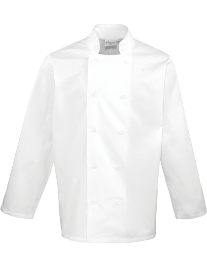 Premier Workwear Long Sleeve Chef´s Jacket koksbuis achterzijde