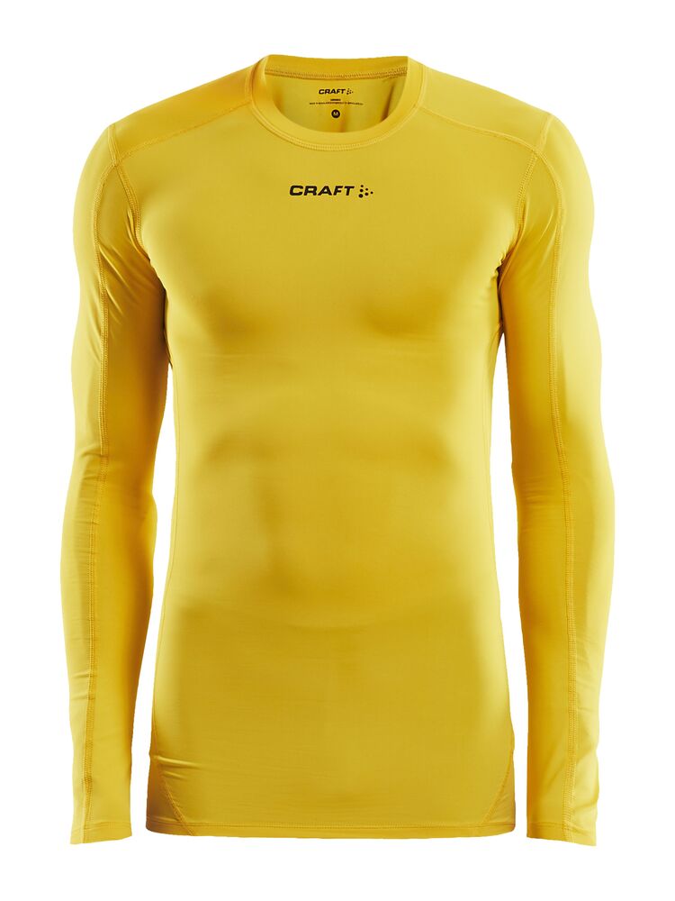 Craft Ability Compression Long Sleeve Uni sportshirts sweden yellow