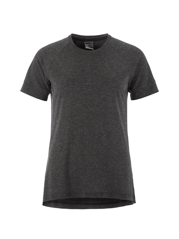 Craft ADV Trail Wool Ss Tee W sportshirts slate melange