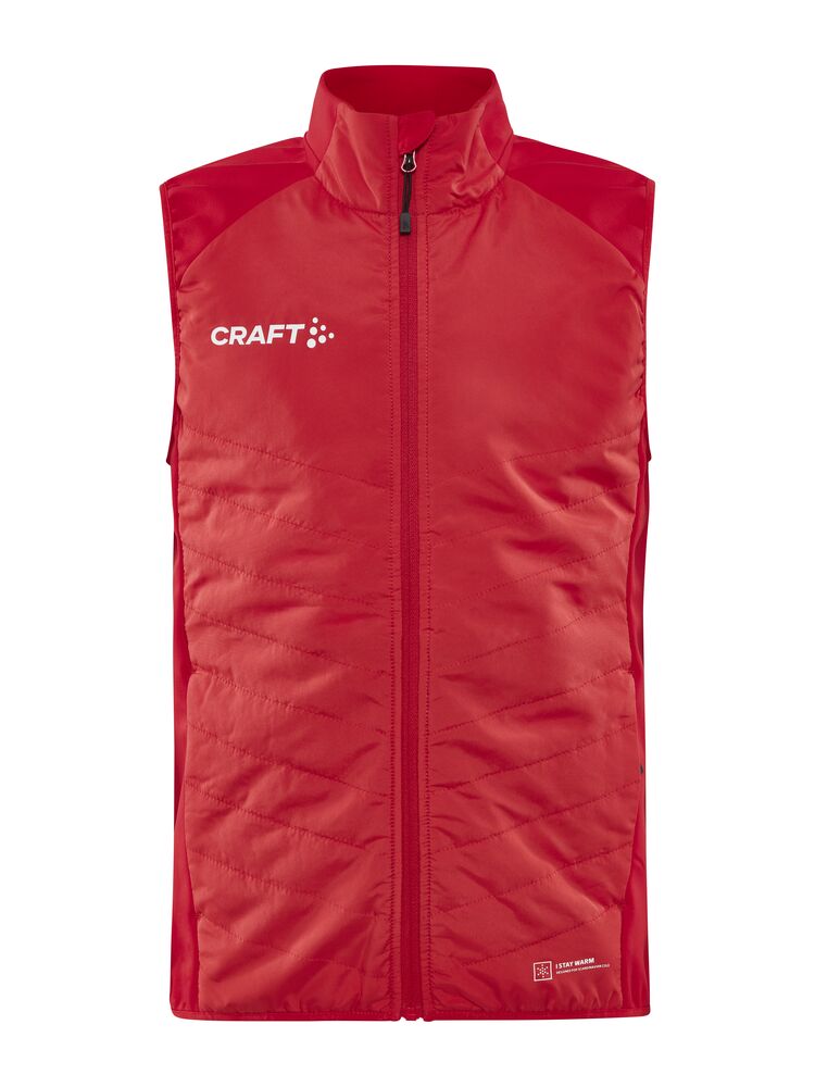 Craft ADV Nordic Club Vest Jr sportvesten bright red