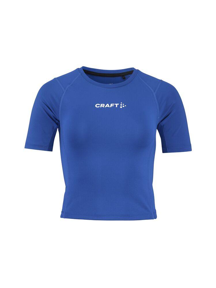 Craft Rush 2.0 Crop Tee W sportshirts club cobolt