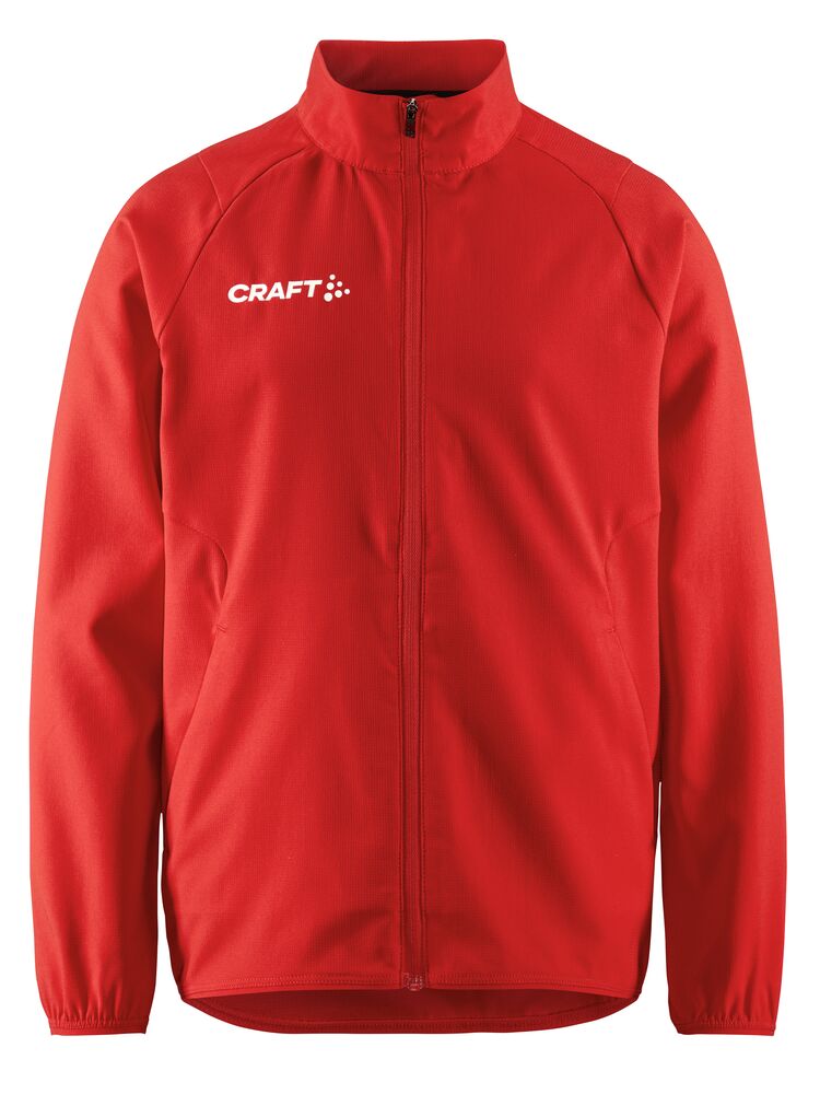 Craft Rush 2.0 Training Jacket Jr sportjassen bright red