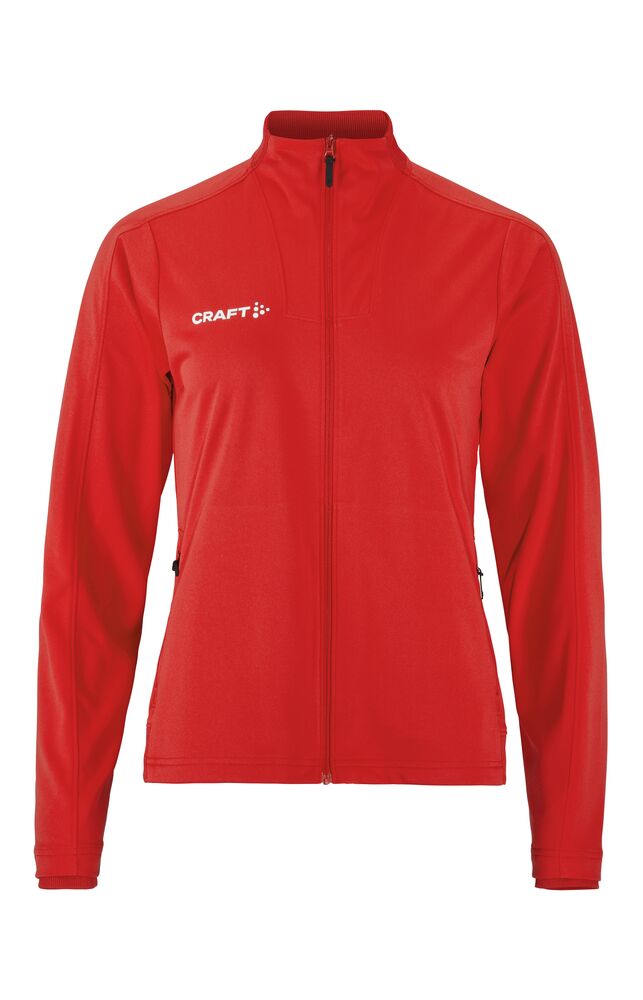 Craft Evolve 2.0 Full Zip Jacket W sportjassen bright red